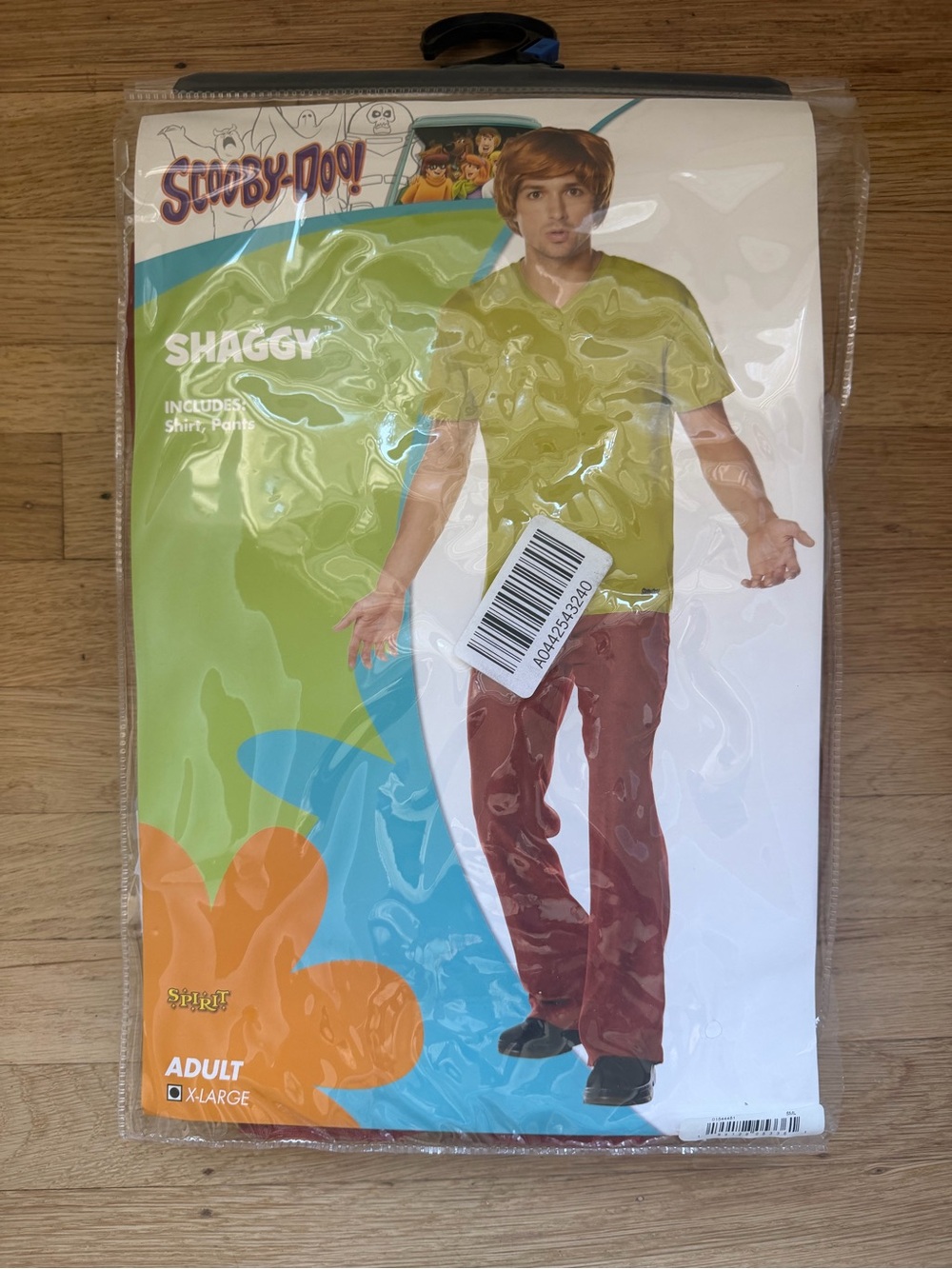 Scooby - Doo - Shaggy Men's Halloween Costume - Size XL